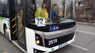 Водач на автобус по линията 72 в столицата отказа да