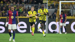 Хеттрик на Гираси не стигна на Борусия (Дортмунд) да елиминира Барселона