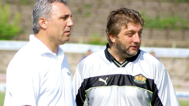 Най-успешният български футболист Христо Стоичков си припомни своя приятел и