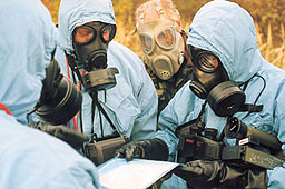 Откриха химическо оръжие в склад на терористи в Дамаск