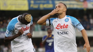 Наполи стартира сезона в Серия "А" с 5 гола срещу Верона