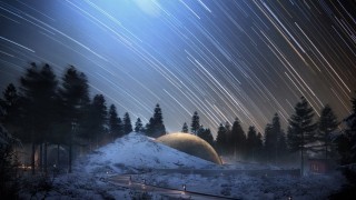 в Норвегия ще бъде заобиколен от седем галактически бунгала наредени