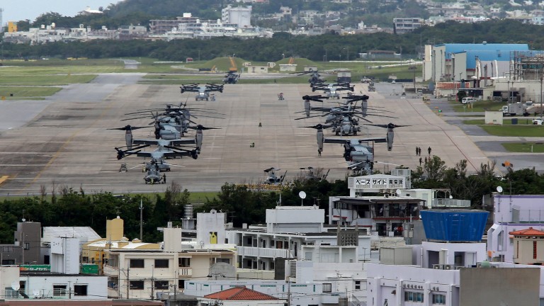 Япония разкритикува САЩ заради военни полети над училище в Окинава