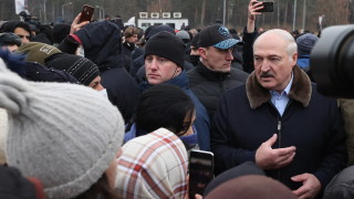 Автократичният президент на Беларус Александър Лукашенко каза на мигрантите на