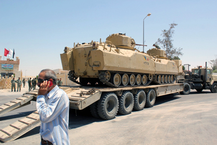 Египетската армия удари ислямистите в Синай