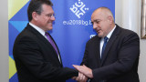 Борисов представи на Шефчович газовия хъб "Балкан"