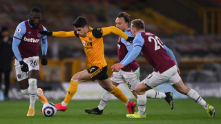 Уест Хем победи Уулвърхемптън в мач от 30 ия кръг на