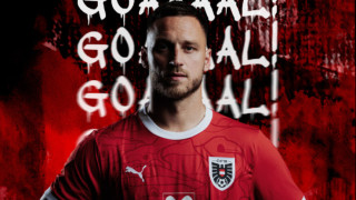 Нападателят на Австрия Марко Арнаутович не скри радостта си от