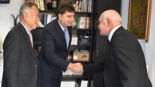 Президентът на Международната федерация по айкидо IAF Кей Изава