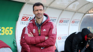 Треньорът на ФК ЦСКА 1948 Росен Кирилов дебютира с