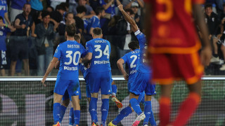 Драма! Емполи посече Рома в последните секунди и ще играе в Серия "А" и през следващия сезон
