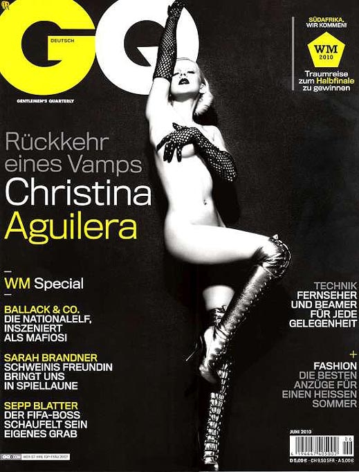  Кристина Агилера - без дрехи за GQ