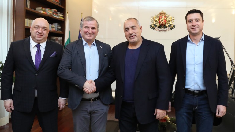 Премиерът Борисов и министър Кралев проведоха среща с директора на Sofia Open Горан Джокович