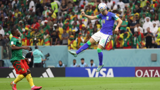 Камерун - Бразилия 1:0 (Развой на срещата по минути)