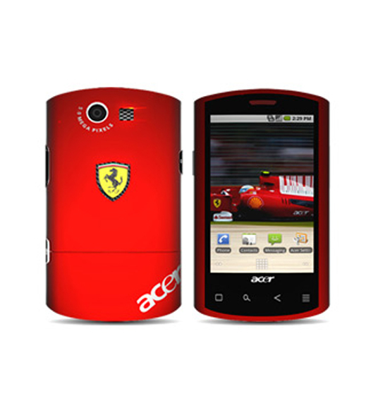 Acer направи смартфон Ferrari