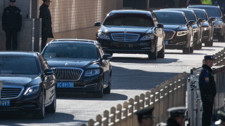 Ким Чен Ун пристигна на посещение в Китай