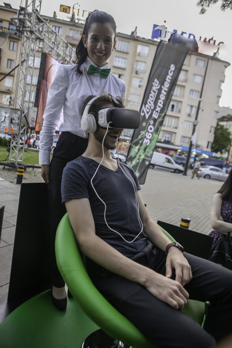 Виртуална реалност със Загорка