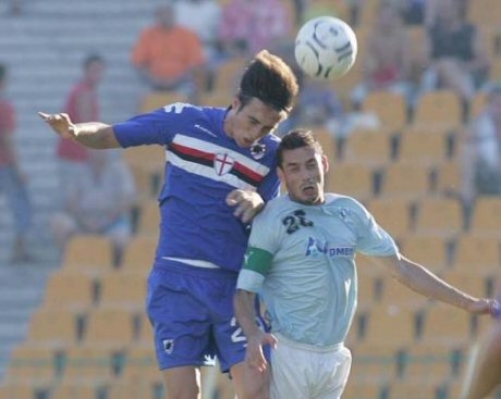 Черно море загуби с 0:1 от Сампдория, едва не прекратиха мача в Бургас