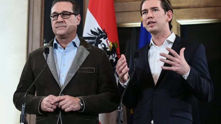 Австрия избегна политическата криза. Популисти и консерватори договориха правителство, съобщи
