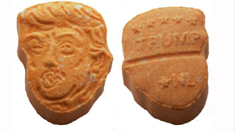 Най-новият хит на наркопазара е екстази с формата на главата