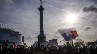 Синдикатите проведоха улични демонстрации в градове в цяла Франция в