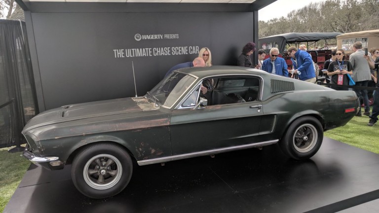 Mustang-ът от филма „Булит“ е продаден за 3,74 милиона долара