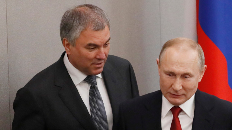 Володин иска приятелски държави да декларират, че няма да арестуват Путин