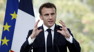 Френският президент Еманюел Макрон отправи остри критики към израелския премиер
