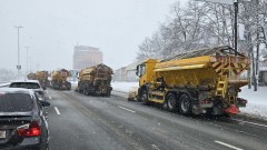 Столична община е обработила основните улици срещу поледица