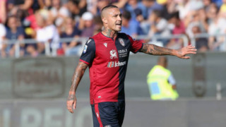 Халфът на Каляри Раджа Наинголан е притеснен за болната си