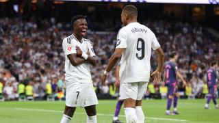 Бразилската звезда на Реал Мадрид Винисиус Жуниор който отбеляза два