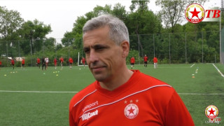 Работещият като методист в школата на ЦСКА Митко Джоров