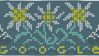 Оригинален дудъл с изображение на еделвайси наподобяващо шевица отбелязва деня