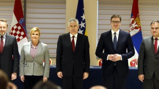 Лидерите на Босна Хърватия и Сърбия постихнаха съгласие да дадат