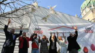 С ято бели гълъби стартира кампанията "Великден за всеки"
