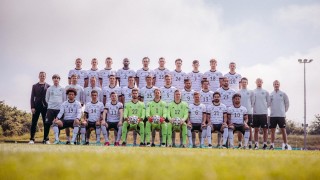 Германският национален отбор направи своята официална снимка преди старта на