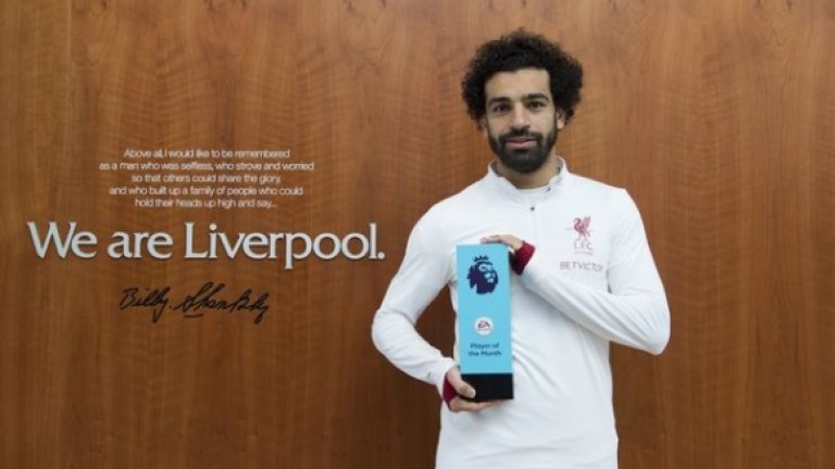 Звездата на Ливърпул - Мохамед Салах грабна приза за Играч