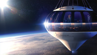 Космически кораб на балон който да се изкачва толкова високо