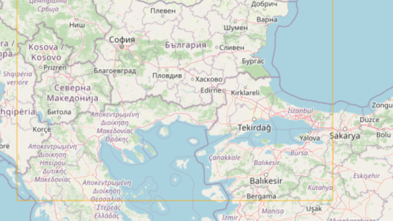 Земетресение с магнитуд 5,1 по Рихтер разтърси Турция. Това съобщиха