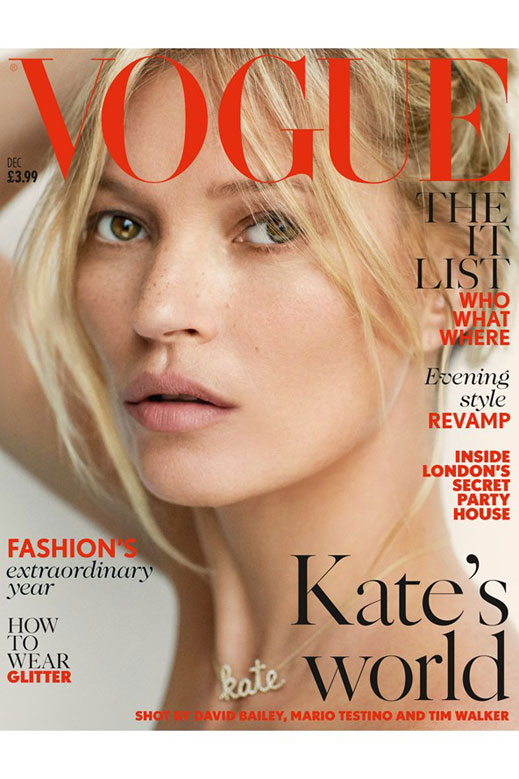 Новият брой на Vogue е посветен на Кейт Мос
