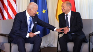 Германският канцлер Олаф Шолц каза в понеделник че предпочита президента