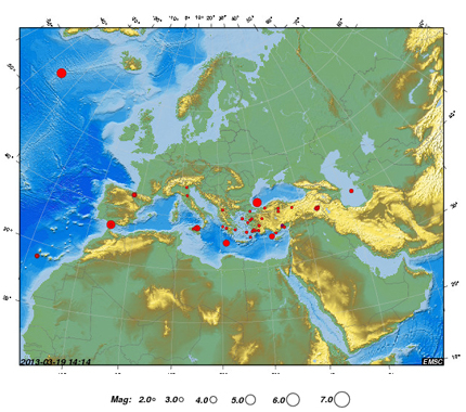 Земетресение от 4,6 по Рихтер в Черно море