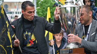 Ботев Пловдив отпразнува спечелената Купа на България по улиците на