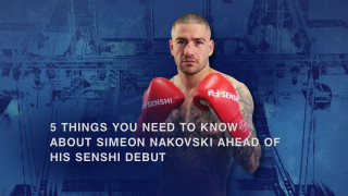 Пет неща, които трябва да знаете за Симеон Наковски преди дебюта му на SENSHI 33