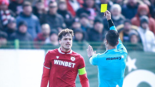 Футболистите на ЦСКА са получили цели 22 официални предупреждения повече