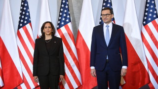 Вицепрезидентът на САЩ Камала Харис похвали полския народ за неговата