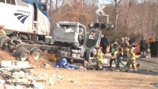 Един загинал при катастрофа на влак с конгресмени в САЩ