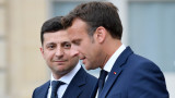 Зеленски се обади на Макрон, иска среща на Нормандската четворка