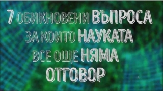 7 обикновени въпроса, за които науката все още няма отговор (ВИДЕО)