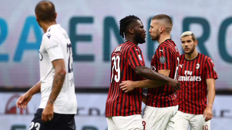 Милан разгроми Болоня, Лига Европа изглежда сигурна